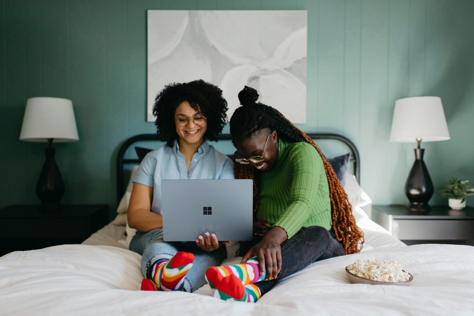 People using a laptop for everyday digital access